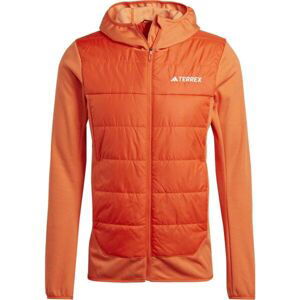 adidas TERREX MULTI HYBRID JACKET Pánská outdoorová bunda, oranžová, velikost