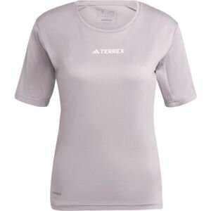 adidas TERREX MULTI T-SHIRT Dámské triko, šedá, veľkosť M