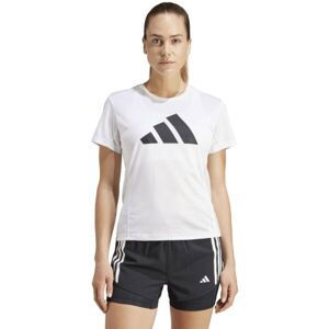 adidas RUN IT TEE Dámské běžecké tričko, bílá, velikost