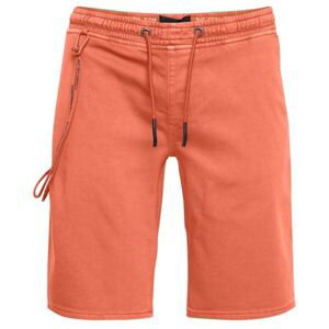 BLEND DENIM SHORTS Pánské šortky, oranžová, veľkosť M