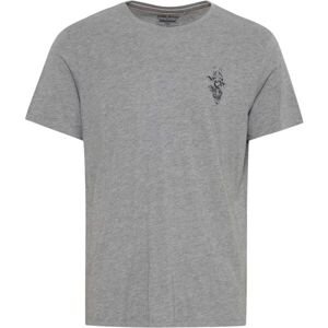 BLEND REGULAR FIT Pánské tričko, šedá, veľkosť XL
