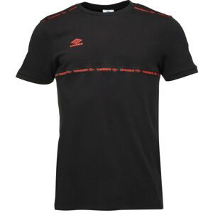 Umbro TAPED TECH TEE Pánské triko, černá, veľkosť S