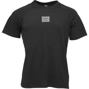Umbro RLXS TEE ESSENTIALS Pánské triko, černá, veľkosť L