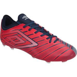 Umbro VELOCITA ELIXIR CLUB FG Pánské kopačky, červená, velikost 44.5