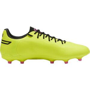 Puma KING PRO FG/AG Pánské kopačky, žlutá, veľkosť 45