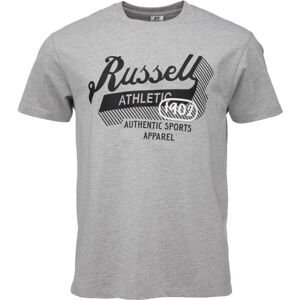 Russell Athletic T-SHIRT M Pánské tričko, šedá, velikost