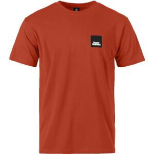 Horsefeathers MINIMALIST II Pánské tričko, červená, velikost