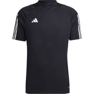 adidas TIRO23 COMPETITION JERSEY Pánské sportovní triko, černá, velikost