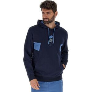 Lotto ATHLETICA PLUS IV HOODIE Pánská mikina, tmavě modrá, veľkosť L