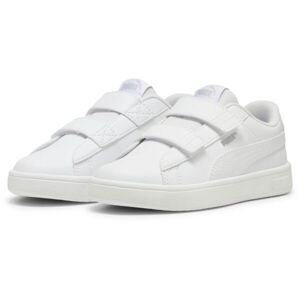 Puma RICKIE CLASSIC V PS Dívčí volnočasové boty, bílá, velikost 30