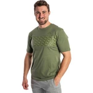 Kappa LOGO FIXE Pánské triko, zelená, velikost