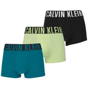 Calvin Klein TRUNK 3PK Pánské trenky, černá, veľkosť L