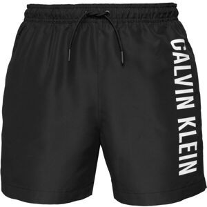 Calvin Klein MEDIUM DRAWSTRING Pánské plavky, černá, veľkosť M