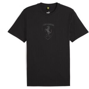 Puma FERRARI RACE BIG SHIELD Pánské triko, černá, veľkosť L