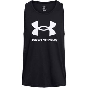 Under Armour SPORTSTYLE Pánské tílko, černá, velikost