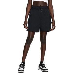 Nike SPORTSWEAR ESSENTIAL Dámské šortky, černá, velikost