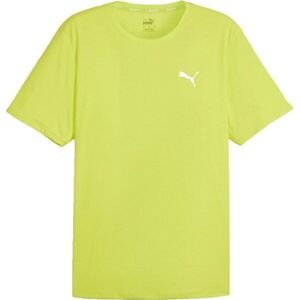 Puma RUN FAVORITE VELOCITY TEE Pánské sportovní triko, žlutá, veľkosť L