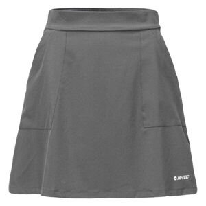 Hi-Tec LADY TOMANO Dámská outdoorová sukně, tmavě šedá, velikost