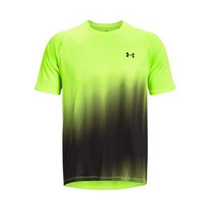 Under Armour TECH FADE Pánské tričko, reflexní neon, veľkosť lg