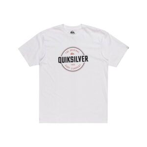 Quiksilver CIRCLE UP Pánské triko, bílá, veľkosť S