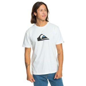 Quiksilver COMP LOGO Pánské triko, bílá, veľkosť XXL