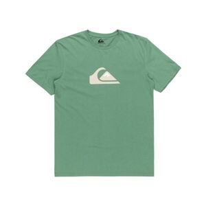 Quiksilver COMP LOGO Pánské triko, zelená, veľkosť XL