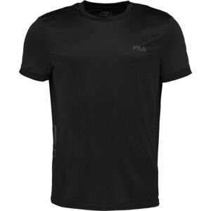 Fila CALEB Pánské triko, černá, velikost