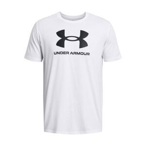 Under Armour SPORTSTYLE Pánské tričko, bílá, veľkosť M