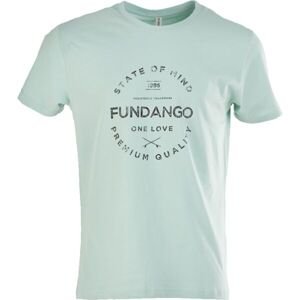 FUNDANGO BASIC Pánské tričko, světle zelená, velikost