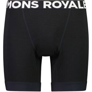 MONS ROYALE EPIC MERINO Pánská cyklistická merino vložka, černá, velikost