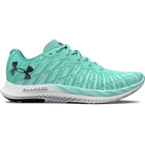 Under Armour CHARGED BREEZE 2 W Dámská běžecká obuv, tyrkysová, veľkosť 39