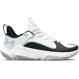 Under Armour FLOW FUTR X 3 SOS Pánská basketbalová obuv, bílá, veľkosť 42.5