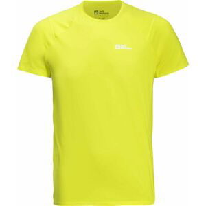 Jack Wolfskin PRELIGHT CHILL T M Pánské tričko, žlutá, velikost