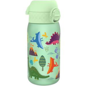 Ion8 LEAK PROOF DINOSAUR 350 ML Láhev, světle zelená, velikost