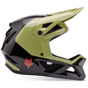 Fox RAMPAGE BARGE Integrální helma, tmavě zelená, velikost