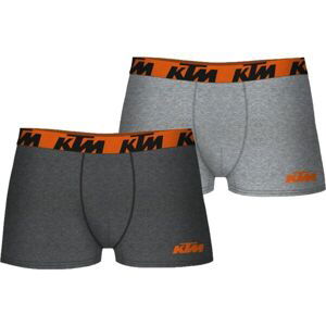 KTM SHORTS Pánské boxerky, tmavě šedá, velikost