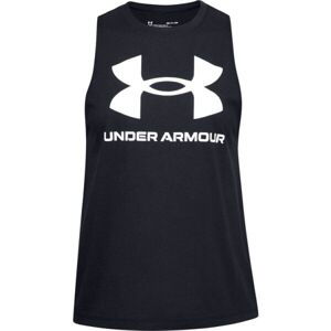 Under Armour LIVE SPORTSTYLE Dámské tílko, černá, velikost