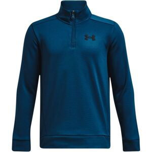 Under Armour ARMOUR FLEECE 1/4 ZIP Chlapecká mikina, tmavě modrá, velikost