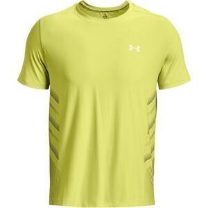 Under Armour ISO-CHILL LASER HEAT Pánské tričko, žlutá, velikost