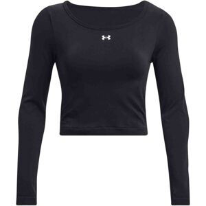 Under Armour TRAIN SEAMLESS LS Dámské tričko, černá, velikost