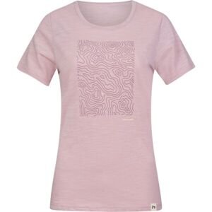 Hannah SELIA Dámské bavlněné triko, růžová, velikost