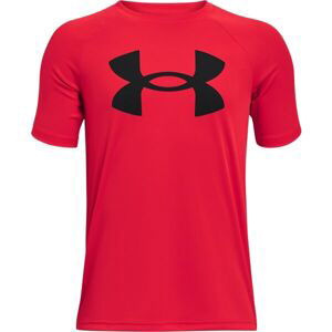 Under Armour TECH BIG LOGO Chlapecké triko, červená, velikost