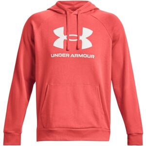 Under Armour RIVAL Pánská mikina, červená, velikost