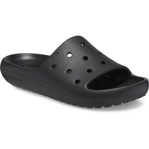 Crocs CLASSIC SLIDE V2 Unisex pantofle, černá, velikost 46/47