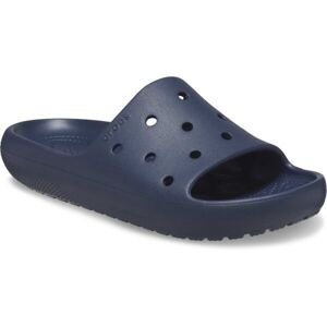 Crocs CLASSIC SLIDE V2 Unisex pantofle, tmavě modrá, velikost 46/47