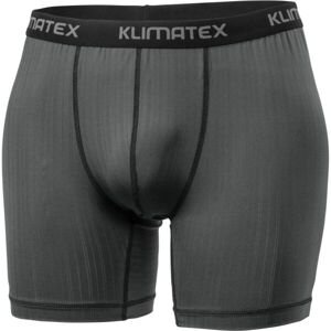 Klimatex BAX Pánské funkční boxerky, tmavě šedá, velikost