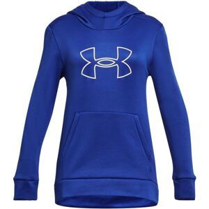 Under Armour ARMOUR FLEECE Dívčí mikina, modrá, velikost