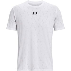 Under Armour ELEVATED CORE AOP NEW Pánské triko, bílá, velikost