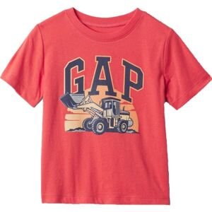 GAP GRAPHIC Chlapecké tričko, oranžová, velikost