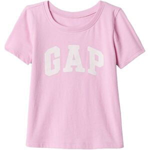 GAP GRAPHIC LOGO TEE Dívčí tričko, růžová, velikost